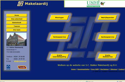 S C Bakker Makelaardij O G Bv Schagen Informatie